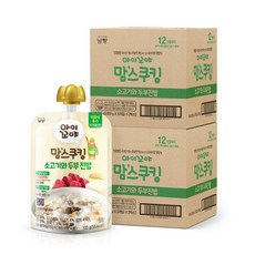 남양유업 남양 아이꼬야 맘스쿠킹 이유식 100gx20개 소고기 두부진밥 12개월 외 4종 택1, 맘스쿠킹 100gx20개 닭백숙진밥, 100g, 20개 - 맘스쿠킹