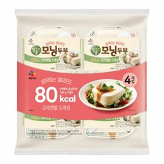 CJ 행복한콩 모닝두부오리엔탈150gX 4번들, 3개, 150g