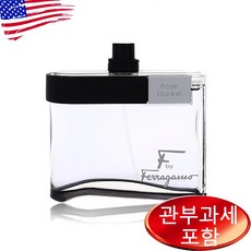 페라가모 향수 오드뚜왈렛 F Black Eau De Toilette Spray 100 ml, 1, 100ml