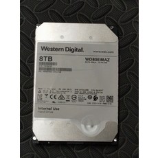 웨스턴 디지털 8TB 3.5 6G SATA 하드디스크 드라이브 [세금포함] [정품] WD80EMAZ-00WJTA0 5.4K 256MB Cache 데스크탑 HDD 하드디스크[세금포함 - 나스하드디스크