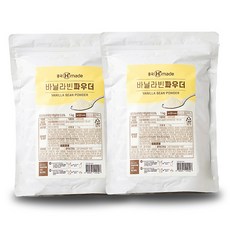 흥국에프앤비 바닐라빈 파우더 1kg 2개세트, 1000g, 2개