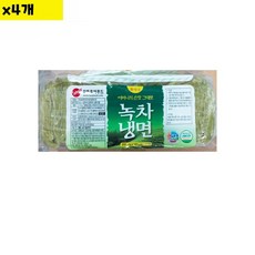 식자재 녹차 냉면사리 강동 2Kg x4개 gguldomae*975510870Qp, 4개