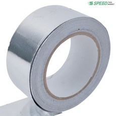 국산 은박 테이프 알루미늄 테이프 50mm x 3.4M 은색 싱크대 호일 난로 연통 배관, 은박 테이프 50mm x 3.4M, 1개