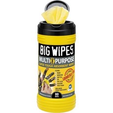 헤비 듀티 산업용 텍스처 스크러빙 물티슈80개들이1팩 다목적, 80 Count (Pack of 1), Multi-Purpose, 1개