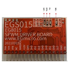 EG8015 특수 인버터 칩 공장 EGMICRO 사인파 EGS015 테스트 순수 회로 집적 보드 드라이버, 1개