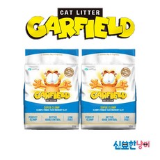 가필드 모래 파랑 2개 묶음 고양이 [신묘한냥이], 4.53kg