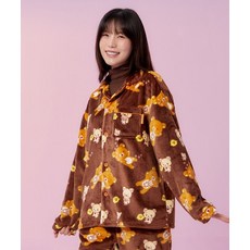 스파오 SPAO 리락쿠마 수면 파자마(BROWN)_ SPPPF11U05 매장정품 174021