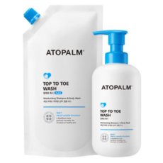 아토팜 탑투토 워시 460ml + 리필용 400ml, 1개