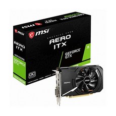 [멸치쇼핑]MSI 지포스 GTX 1650 SUPER 에어로 ITX OC D6 4GB, 상세페이지 참조