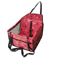 QDY 클립 온 시트 가죽 끈 개집 보관함 # 3가있는 고양이 부스터 시트