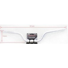 자전거 핸들바 joseph kuosac handlebar s type 스왈로우 핸들 알루미늄 합금 25.4x600mm for bmx brompton birdy bike, 은제비