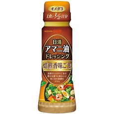 닛신오일리오그룹 아마니유 볶은 향미 참깨드레싱 160ml 117277, 1개