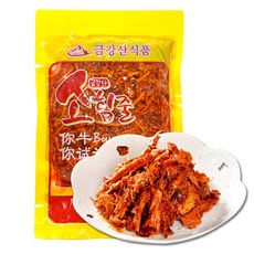 천미방 금강산 소힘줄 무침 180g 스지 중국 간식 식품 반찬, 1개