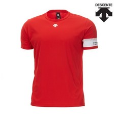 데상트반팔티 남성 스위스 트라이애슬론 그래픽 쿨링 반팔티셔츠 KQ S0221CTS45 RED