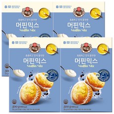 백설 (상온)백설 머핀믹스500g, 4개, 500g
