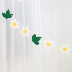 생일파티 조화 가랜드