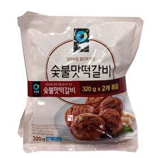 청정원떡갈비숯불맛