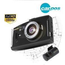 [150대한정판매/전국무료장착] 카포스 2채널블랙박스 프라임 [32GB] FHD+HD ADAS+스마트 교통 정보 지원, 1.[32GB/단품]