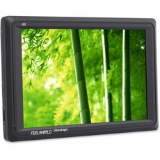 필월드 FW279 7인치 2200니트 초밝은 DSLR 카메라 필드 모니터 고휘도 햇빛 보기 가능 풀 HD 1920x1200 4K HDMI 입력 출력, 1개
