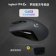 무선 마우스 로지텍 G603 블루투스 무선 게임 기계식 마우스 듀얼 모드 MAC 휴대용, G603 보관 가방, 공식 표준