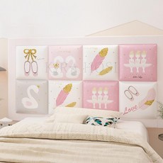 kirahosi DIY 벽지 쿠션벽돌 폼블럭 시트지 스티커 296호+덧신증정 CP4mng83, 모델#3