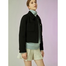 (백화점 정품) CC콜렉트 싱글 크롭 코트 (C234MSG152) 590089, 66