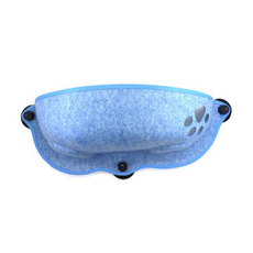 가또 반달 모양 일광욕 고양이 해먹, 블루, 3개