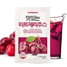 참앤들황토농원 맛있는 타트체리쥬스 100포 1박스, 7L