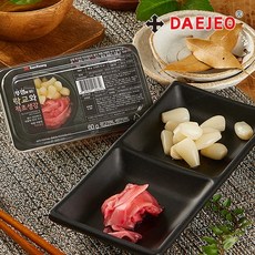 삼광 뚜껑이 있는 락교와 적초생강60g x 6팩 캠핑용, 6개, 60g