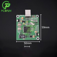 아두이노 키트 Pcbfun 디지털 인터페이스 I2S SPDIF 출력 24 비트 192K 384K ASIO USB_B 2.0 아두이노 DIY, 01 빠른