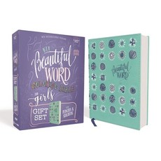 Niv Beautiful Word Coloring Bible for Girls Pencil/Sticker Gift Set Updated Leathersoft Over Boar... Hardcover, Zonderkidz, English, 9780310455387