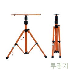 DRW63CD97 투광등 공장등 공장용LED 받침대 투광기 LED 1구 경관조명 3단조절 잔디등 삼각 LED100W 지지대 야외정원등, 두리몰 본상품선택