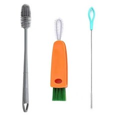 자동컵세척기 다기능 컵 커버 청소 브러시 단열 그루브 데드 코너 세척 아티팩트 우유 병 젖꼭지 흡입