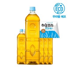 [웅진식품] 하늘보리 무라벨 1.5L x 6페트, 6개, 1개입