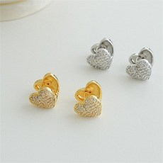 귀걸이하트24k