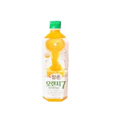 참존 오렌지 원액 음료베이스 PET 835ml 오렌지7, 8개