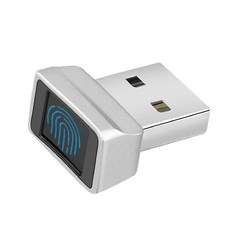 USB 지문 인식 모듈 Windows 10 11 Hello 생체 보안 키 터치 360, [01] 브라운, 1개