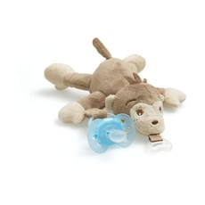 필립스 아벤트 scf348 02 울트라 소프트 스너글 원숭이 0 6개월, One Size, One Color