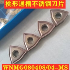 피아이케이3 도형 차 외원 통함 슬롯 수 통제함 WNMGMSWNMGMS 스테인리스 스틸, WNMG080404-MS 스테인리스