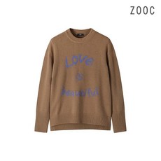 [ZOOC] 레터링 니트풀오버 V204KSK946_CA