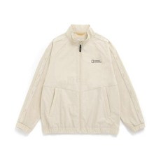 [정품인증] 285076 내셔널지오그래픽키즈 [23SS] K231UFT250 우븐 트레이닝 F-ZIP CREAM