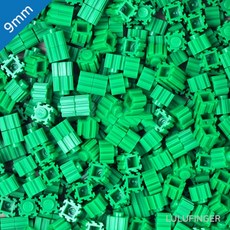 [룰루핑거] 디폼블럭 9mm 녹색 green 1kg 1S-01-306