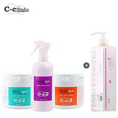 ibs 뷰시스 CC1+CC2+CC3 헤어클리닉 세트 + 에뮤 데미지케어 샴푸 300ml 증정, 1set