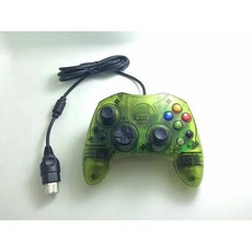 Retro Game Pad Joystick Classic Wired Game Controller for Xbox Game, Transparent Yellow, 1개, 3) Transparent Yellow
