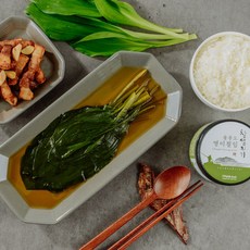 울릉도참섬지기 명이 나물 산나물 장아찌 1kg, 1개