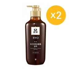 려 흑운 모근강화 볼륨케어 샴푸, 550ml, 2개