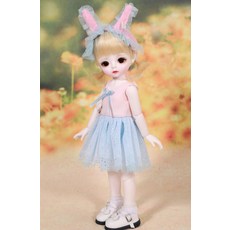 코코다이나 스팟 플래시 bjd 여자 sd 베이비 구체관절인형, 13. 세트 10 : 인형이 달린, 02. 피부색 : V 화이트