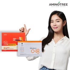 [조정민 필수아미노산 플랜] 아미노포켓5000&10000/콜라겐젤리/핏0.18 자몽오렌지/엔바세 히알루론산/프라임실크A, 아미노포켓10000(2세트)+핏0.18 자몽오렌지
