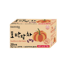 다하다호박팥차