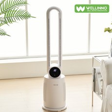 이노크아든 날개없는선풍기 BLDC 무소음 리모컨, 1개, 12단계(공기순환 12시간타이머)